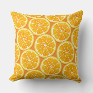 Orangenscheiben Kissen
