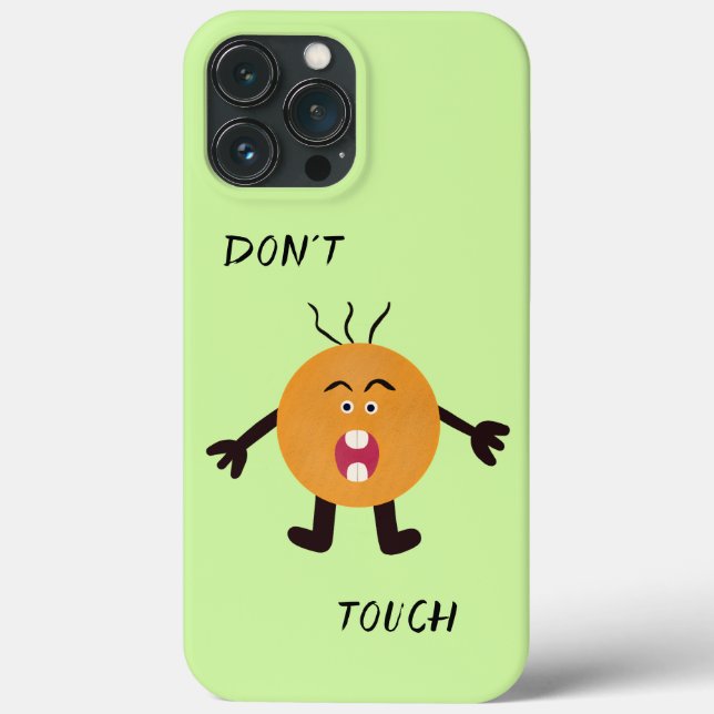 Orangenschrei Case-Mate iPhone Hülle (Rückseite)
