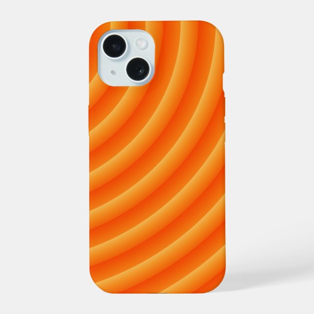 Orangensorbet  iPhone 15 hülle (Rückseite)
