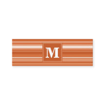 Orangenstreifen