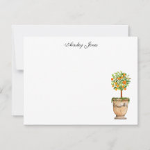 Orangenzitrus topiary Illustration Notes