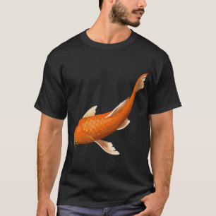 Oranger Koi-Fisch T-Shirt