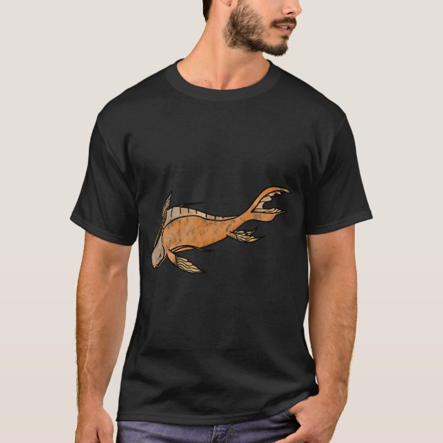 Oranger Koi-Fisch T-Shirt (Vorderseite)