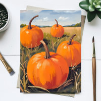 Oranger Kürbisfleck | Herbst