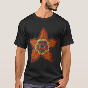 oranger Seestern T-Shirt