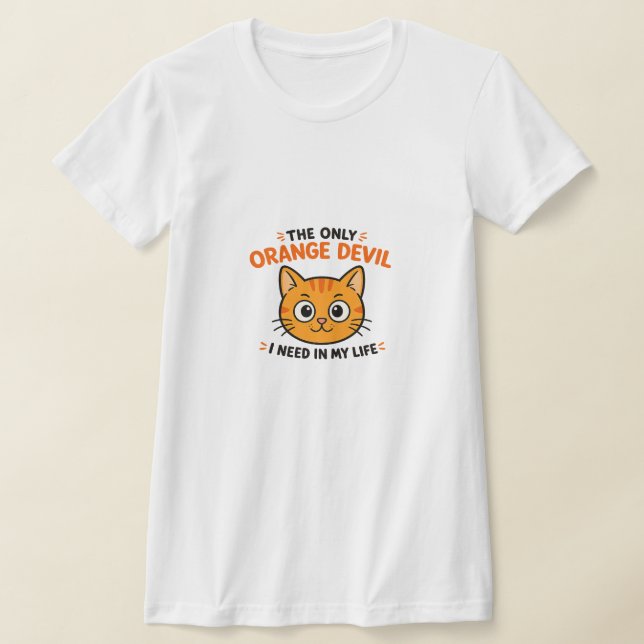 ORANGER TEUFEL T-Shirt (Ablage )