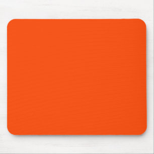 Orangeroter Vollfarbhintergrund leer Mousepad