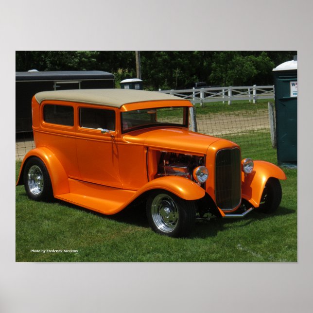 Oranges Auto Poster (Vorne)