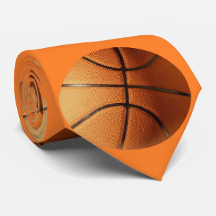 Oranges Basketball-Muster, Krawatte
