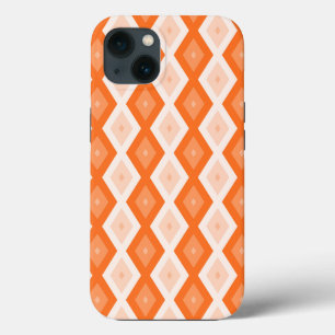 Oranges Diamantmuster Case-Mate iPhone-Hülle iPhone Hülle