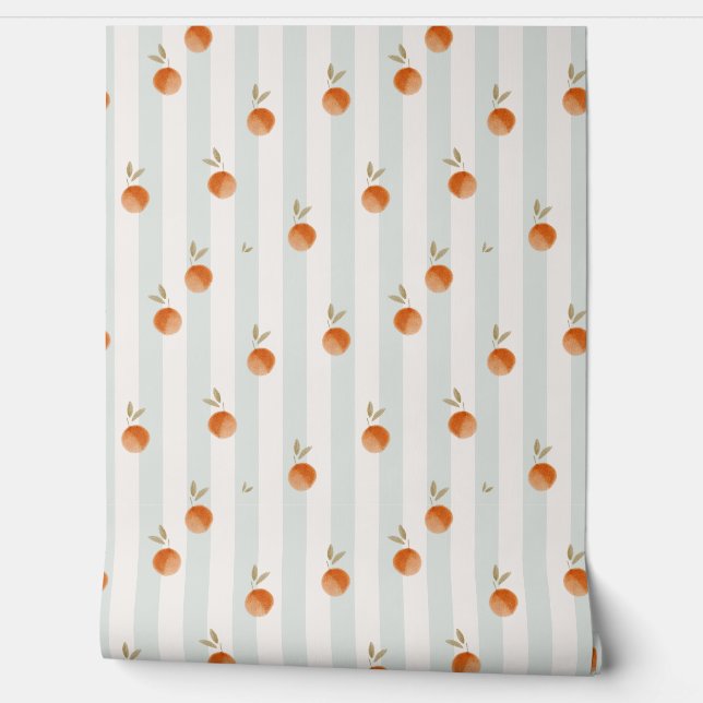Oranges Fruit papier peint mignon (Déroulement)