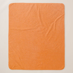 Oranges Leder Muster Textur Hintergrundleder,t Sherpadecke