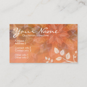 OrangeSheer Business Card Visitenkarte