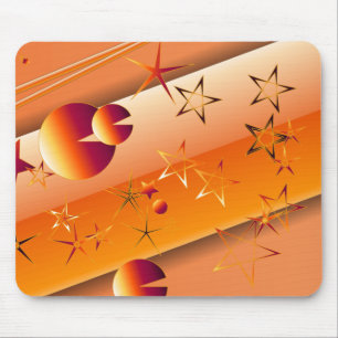 Orangesterns-Mauspad Mousepad