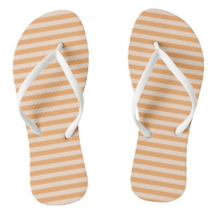 Orangestripe Flip Flops