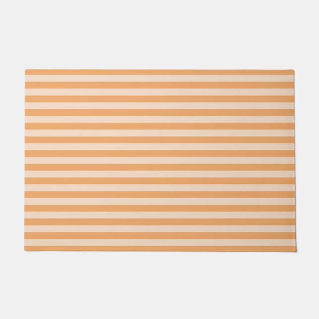 Orangestripe Fußmatte (Vorderseite)