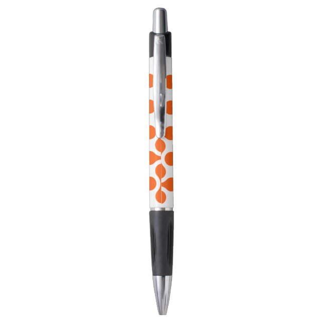 ORANGEWHITE grafische Kunst-Stift Kugelschreiber (Rückseite (Vertikal))