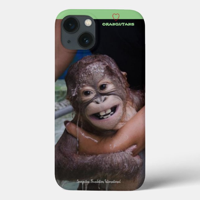 Orangutan Baby Doris Case-Mate iPhone Hülle (Rückseite)