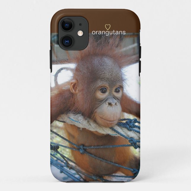 Orangutan Baby Doris Case-Mate iPhone Hülle (Rückseite)