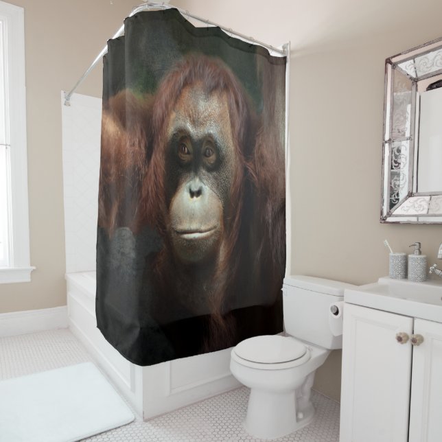 Orangutan Duschvorhang (Beispiel)