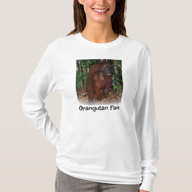 Orangutan Fan T-Shirt (Vorderseite)