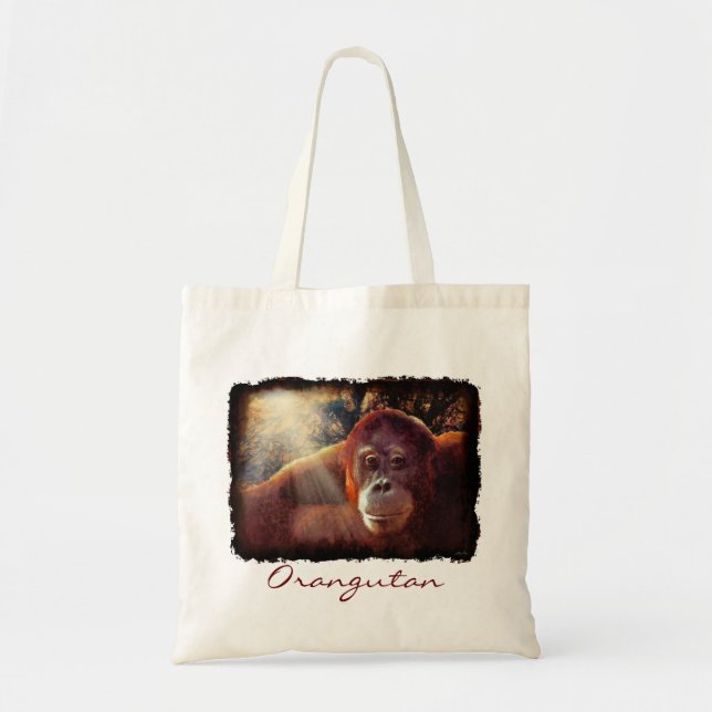 Orangutan Primat Wildlife Toag Tragetasche (Vorne)