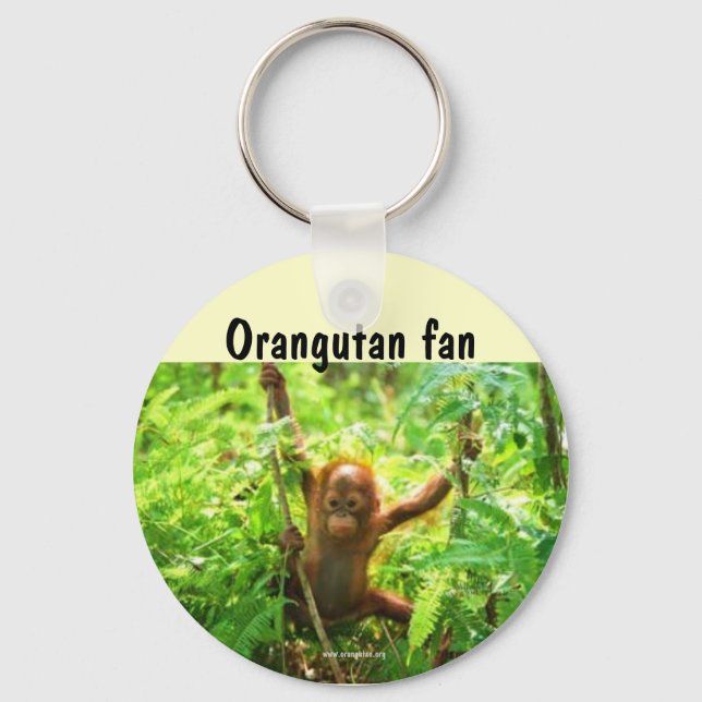 Orangutan Schlüsselanhänger (Vorderseite)
