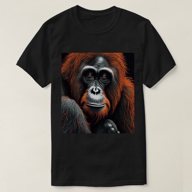 Orangutan T-Shirt (Design vorne)
