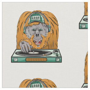 Orangutan-Turntable Stoff