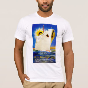 Oranje ~ Nederland Linie T-Shirt