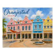 Oranjestad Aruba Karibik Insel Reise Souvenir