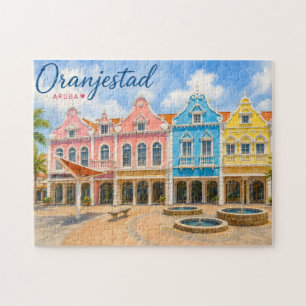 Oranjestad Aruba Karibikinsel Reise Souvenir