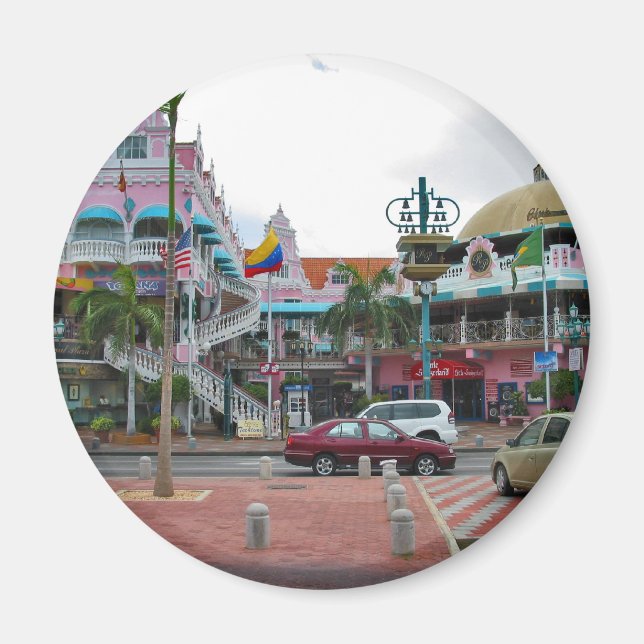 Oranjestad Aruba Magnet (Vorne)