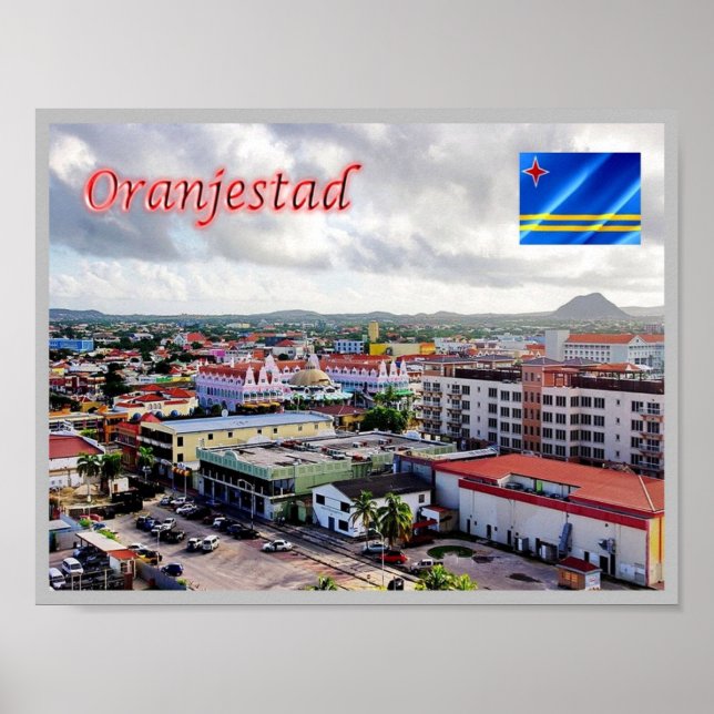 Oranjestad - Aruba Poster (Vorne)