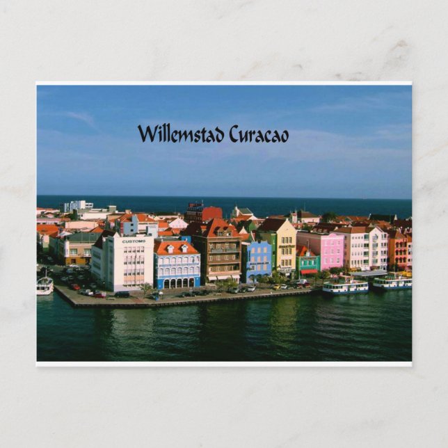 Oranjestad Aruba Postkarte (Vorderseite)