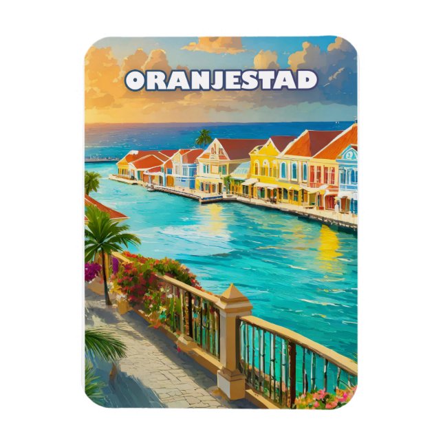 Oranjestad Magnet (Vertikal)