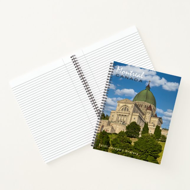 Oratorium von Saint Joseph, Montreal Notizbuch (Innenseite)