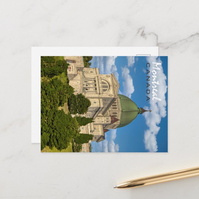 Oratorium von Saint Joseph, Montreal Postkarte (Vorderseite/Rückseite Beispiel)