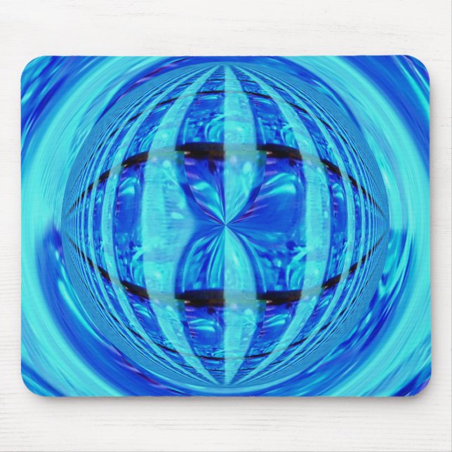 Orb Blue mousepad (horizontal) (Vorne)