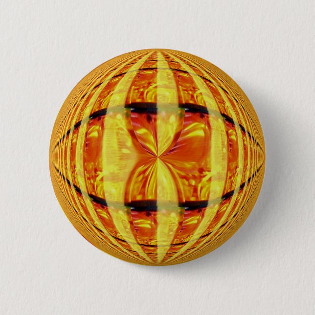 Orb Gold Button rund (Vorderseite)