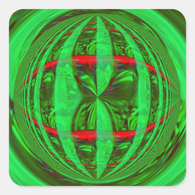 Orb Green Aufkleber (Vorderseite)