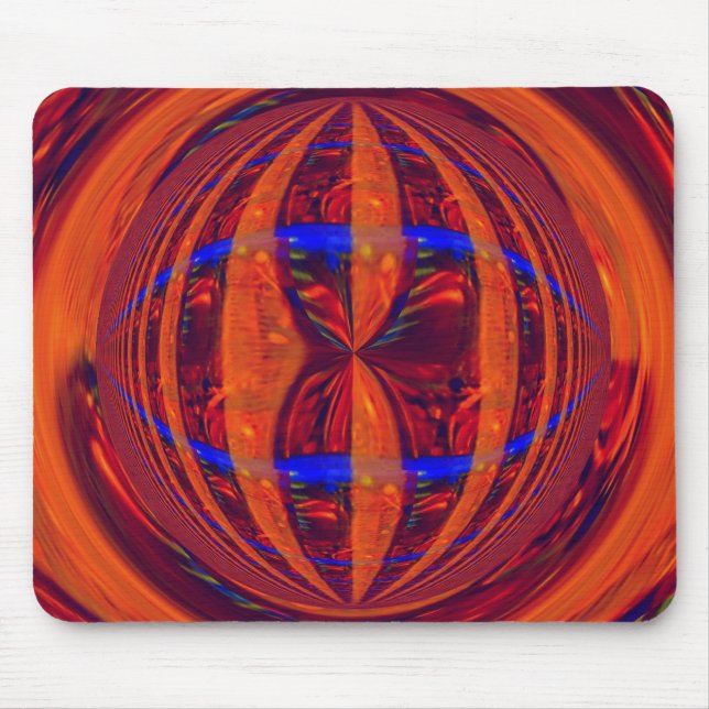 Orb Rote Mousepad (horizontal) (Vorne)