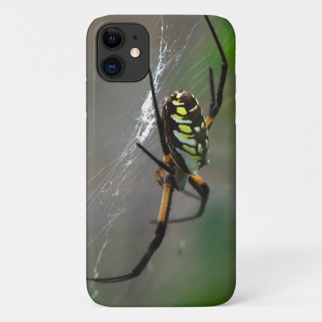 Orb Weaver Spider Nah up Phone Case (Rückseite)