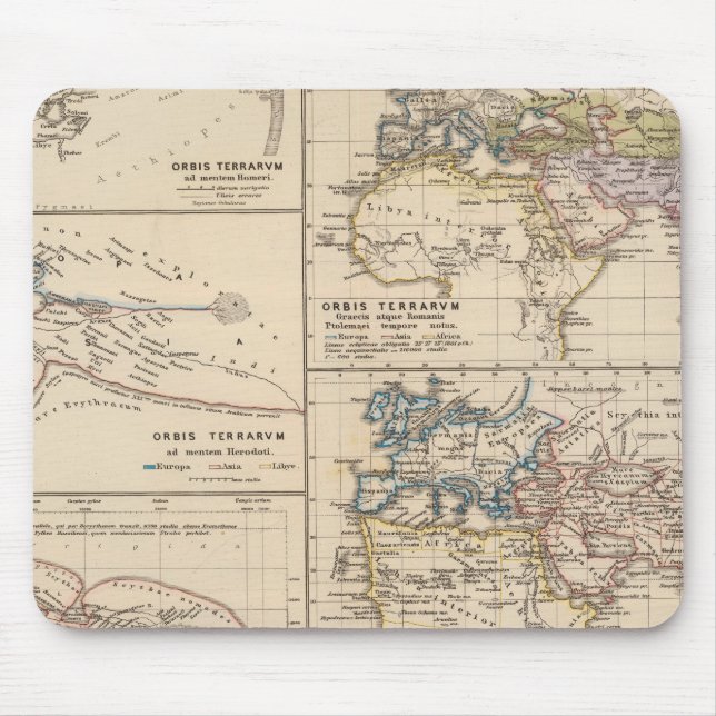 Orbis terrarum mousepad (Vorne)