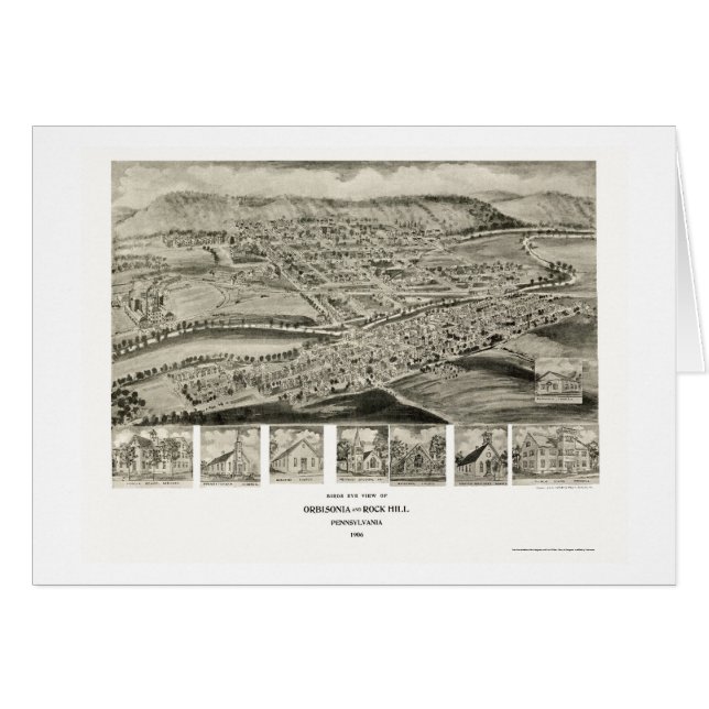 Orbisonia u. Felsen-Hügel, panoramische Karte PAs (Vorderseite (Horizontal))