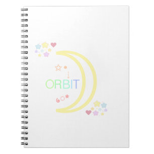 Orbit Kpop Cute Loona Teen Aesthetic Notizblock