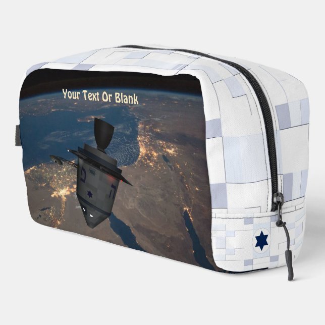 Orbital Dreidel Waschbeutel (Rechte Ecke)