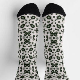 Orbitale der Bio Chemie Schwarz-weiß Orgo Socken