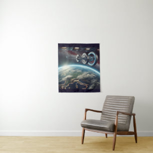 Orbite de l'innovation Tapisserie