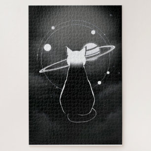 Orbiting Cosmic Cat Puzzle